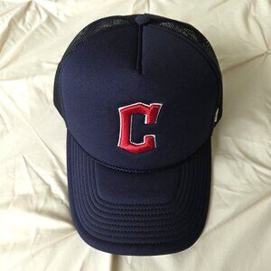 Cleveland Guardians ‘47 Trucker Adjustable SnapBack Hat/Cap
